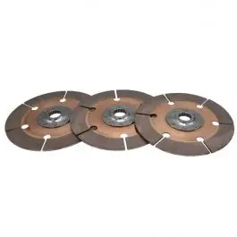 Remise Disques d’embrayage (3) Métal fritté (rond) 8 rivets D215mm x 23 can Tilton 64215-1-VVV-41