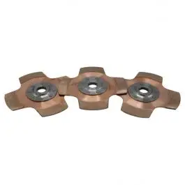 Satisfait Ou Remboursé Disques d’embrayage (3) Métal fritté (4 patins) 8 rivets D184mm x 23 can Tilton 64185-3-VTV-30