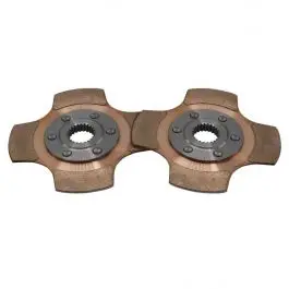 Vente Flash Disques d’embrayage (2) Métal fritté (4 patins) 6 rivets D140mm x 10 can Tilton 64140-3-AA-08