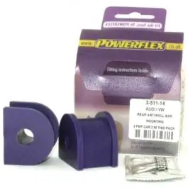 Silent bloc Powerflex de barre anti-roulis arrière (14mm) road series N°10/6 PFR3-511-14 Prix Promo