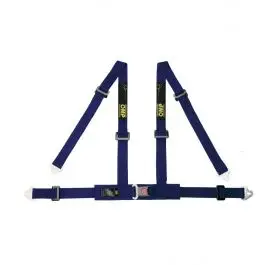 Prix Choc Harnais OMP 4 Points ROAD 4M Ece 16 08 Bleu