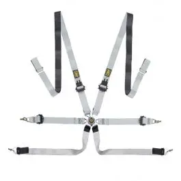 Livraison Express Harnais OMP De Securite ONE 2" Wrc Endurance Pull Down FIA 8853 2016 Gris Noir