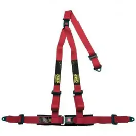 Nouvelle Collection Harnais OMP 3 Points Strada 3 Ece 16 08 Rouge