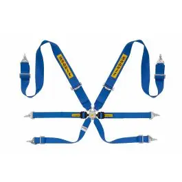 Promotion Harnais SABELT Silver Rally 3X2 6 points FIA 8853-2016 Bleu