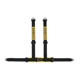 Achat Immédiat Harnais SABELT Saloon Court Boulonne 4 points Non homologué Noir