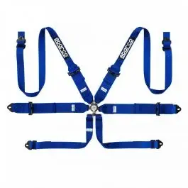 Harnais SPARCO Competition H-3+2 6 points FIA 8853-2016 Bleu Promotion Saisonnière