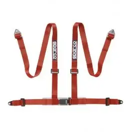 Expédition Rapide Harnais SPARCO Club H-4 4 points ECE Rouge