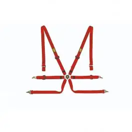 Expédié Aujourd’hui Harnais OMP One 2 6 points FIA 8853-2016 Rouge
