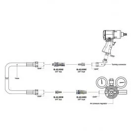 Raccord rapide ESAFE Diam. Inter.7,6MM 3/8 BSP Paoli Nouvel Arrivage