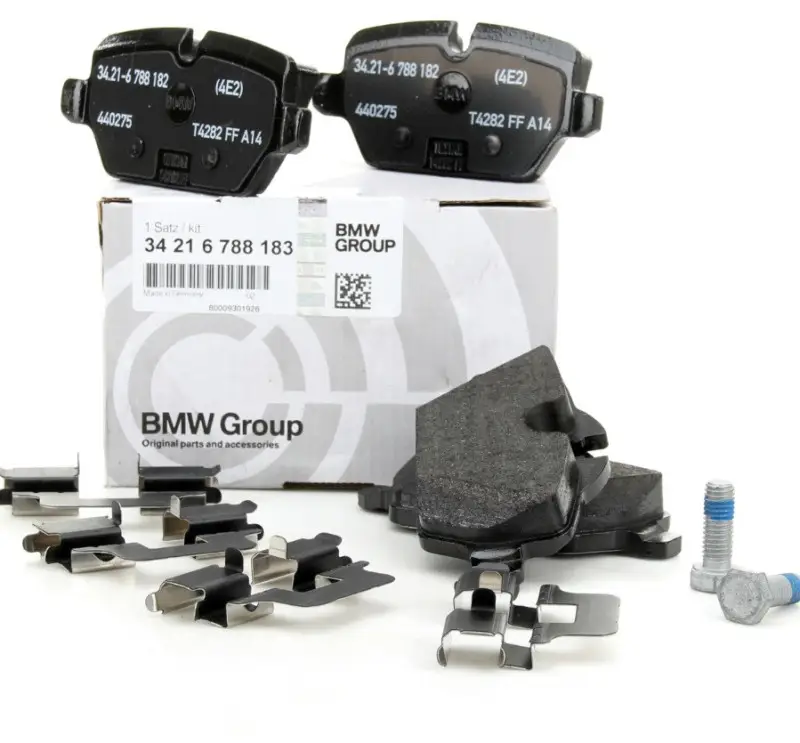 Livraison Express Plaquettes de freins avant avec témoin d'usure - BMW Série 1 E81 E82 E87 E88 (116i / 116d / 118i / 118d / 120i)