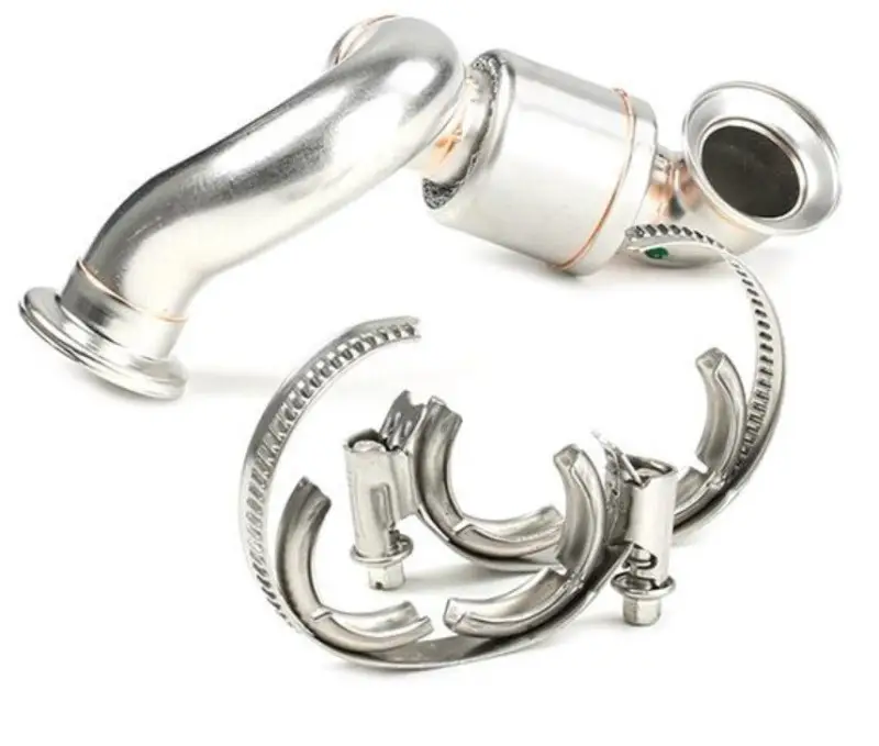 Tuyau / Durite vanne EGR avec collier X2 pour BMW Série 5 E39 (525d et 530d) Authentique