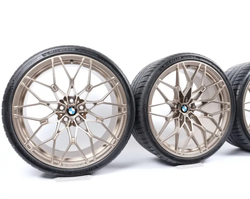 Prix Choc Roues complètes été 20" 21" style 1000 Gold matt bronze pour BMW M4 G82 Coupé G83 Cabriolet