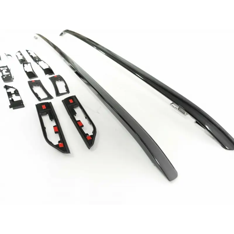 Dernier Modèle Barre de toit Aluminium Noir pour Range Rover Evoque