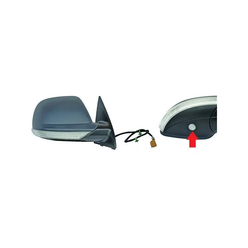RETROVISEUR DROIT ELECTRIQUE POUR VOLKSWAGEN TOUAREG 2007-2010 Vente Flash