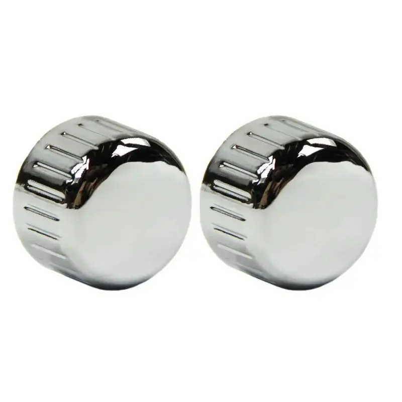 Certifié Set de 2 boutons chromés autoradio Retrosound &lsquo;euro&rsquo; style