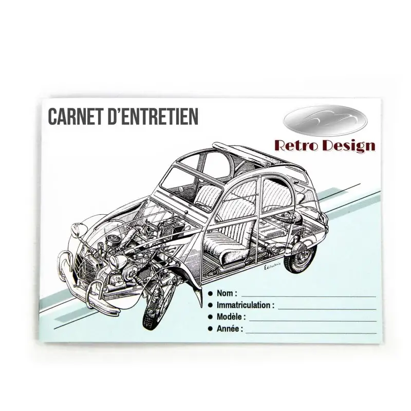 Carnet d'entretien 2CV Must-Have