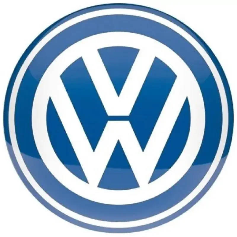 Tôle peinte emboutie diam. 35 cm VW – Logo Must-Have