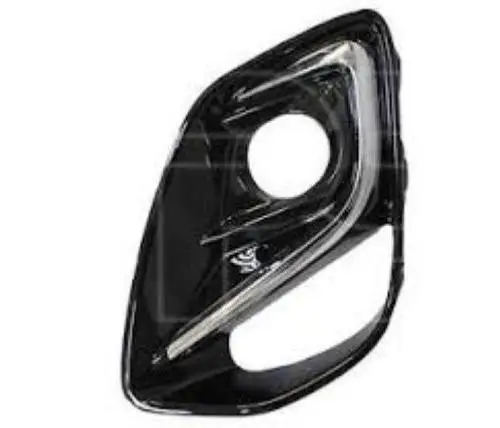 Marque Grille gauche pare-chocs avant pour FORD PUMA depuis 2019, avec siège antibrouillard, moulure chromée, Mod. Titanium, Neuve