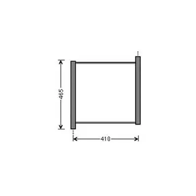 Vente Directe Radiateur de refroidissement moteur pour SMART FORTWO 2007-2011 (451), OEM: 4515010001, Neuf