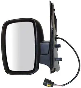 Promotion Rétroviseur gauche électrique pour CITROËN JUMPY II 2007-2016, (glace simple), noir, dégivrant