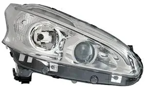 Pas Cher Phare Optique avant droit pour PEUGEOT 208 phase 1, 2012-2015, H7+H7, à Led, Neuf