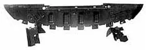 Cache de protection inférieur pour RENAULT MEGANE II ph.1 2002-2005 noir déflecteur pare chocs avant Vente Directe