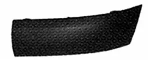Moulure avant gauche pour RENAULT CLIO II phase 2, 2001-2005, noire, bandeau pare chocs avant, Neuve Must-Have