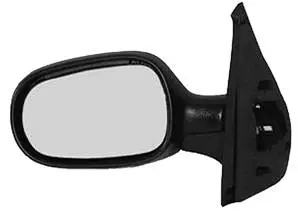 Rétroviseur gauche électrique pour RENAULT CLIO II phase 2 2001-2005 noir, dégivrant, asphérique Commander Vite