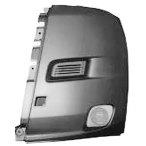 Crosse de pare chocs avant gauche pour FIAT DUCATO III phase 1, 2006-2014, embout Neuf à peindre Populaire