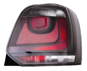 Feu arrière droit pour VOLKSWAGEN POLO V phase 1, 2009-2014, fond noir, Neuf Acheter En Ligne