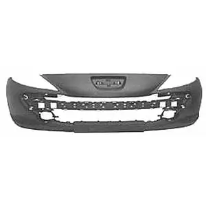 Meilleure Vente Pare chocs avant pour PEUGEOT 207 CC phase 1, 2007-2009, trous feux antibrouillard, Neuf