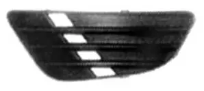 Grille de calandre gauche pour FORD FIESTA V phase 1, 2002-2005, noire, pare chocs avant, Neuve Petit Prix