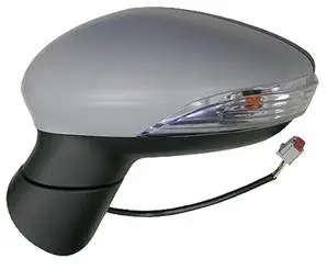 Rétroviseur gauche pour FORD FIESTA VI phase 2 , 2013-2016, rabattable électriquement, feu au sol Offre Spéciale