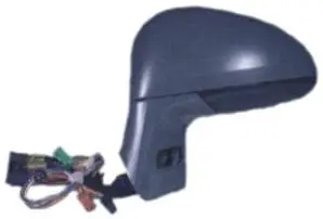 Rétroviseur gauche pour CITROËN C4 I ph.1 2004-2008 rabattable électriquement, dégivrant, à peindre Authentique