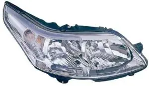Solde Phare Optique avant droit pour CITROËN C4 I phase 2, 2008-2010, H7+H1, Neuf