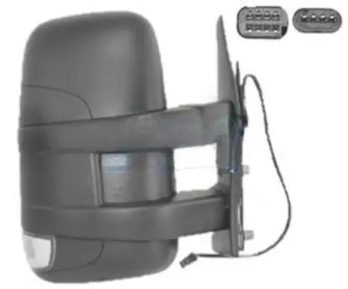 Rétroviseur droit électrique pour IVECO DAILY, 2006-2009, (bras court), Mod. >2009 dégivrant, avec clignotant, antenne, Neuf Affaire À Saisir