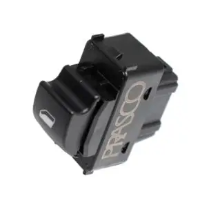 Remise Interrupteur/Bouton de lève vitre électrique sur porte avant droite ou gauche pour PEUGEOT PARTNER II phase 1 2008-2012, 1 bouton, noir, Neuf