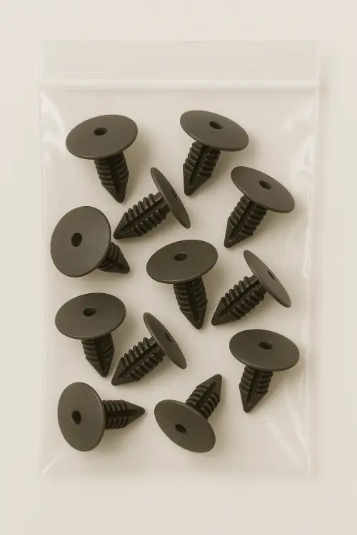 Sachet de 10 Agrafes - Clips de garnissage ø 10,2 -> 10,7 mm carter d'aile & pare-boue pour RENAULT MASTER 2010 - 2019, Neuf Nouveauté