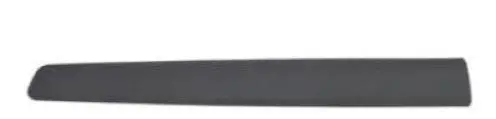 Moulure baguette latérale sur porte avant droite pour PEUGEOT PARTNER II phase 2, 2012-2015, Noire, gaufré, Neuve Populaire
