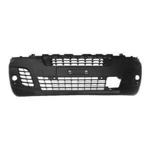 Authentique Pare-chocs avant pour FIAT SCUDO III depuis 2022, noir, avec sièges antibrouillards, détecteur dangle mort, 4 trous capteurs + 2 trous PARK ASSIST, mod. VAN, Neuf
