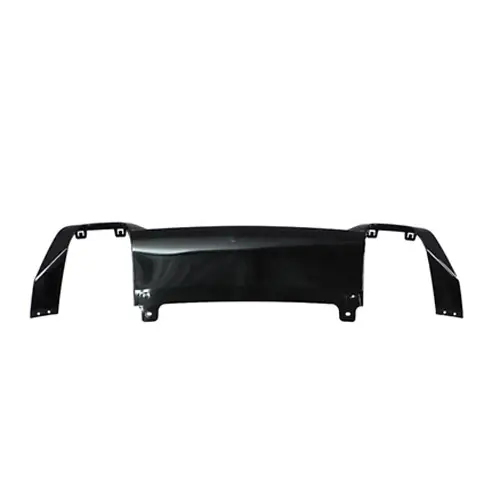 Meilleur Prix Spoiler de pare-choc arrière pour PEUGEOT 2008 II phase 2 depuis 05/2023, noir brillant avec double échappement, Neuf