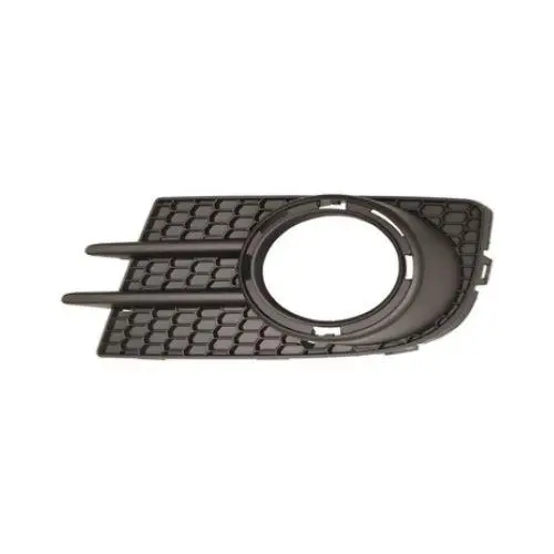 Grille de pare-chocs avant gauche pour VOLKSWAGEN TIGUAN I phase 2 2011-2015, noire, avec emplacement antibrouillard, avec contour chromé, modèle Sport, Neuve Offre Spéciale