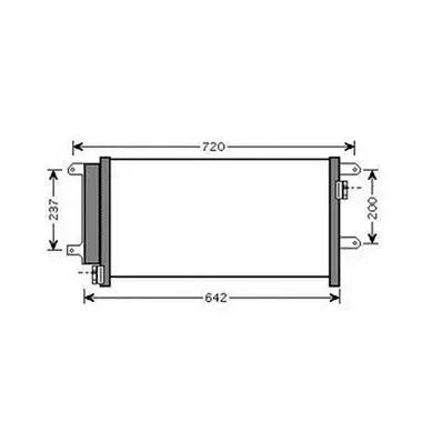 Condenseur de Climatisation pour IVECO DAILY 2006-2009, OEM: 504256333, Neuf Commande En Gros