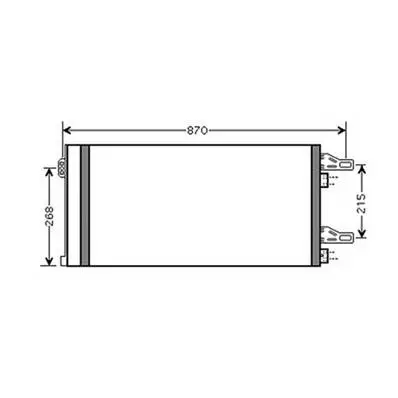 Meilleure Vente Condenseur de Climatisation pour FIAT DUCATO III ph.1 2006-2014, OEM: 0001391281080, Neuf