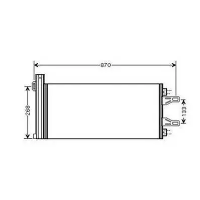 Vente Directe Condenseur de Climatisation pour FIAT DUCATO III ph.1 2006-2014, OEM: 1399111080, Neuf
