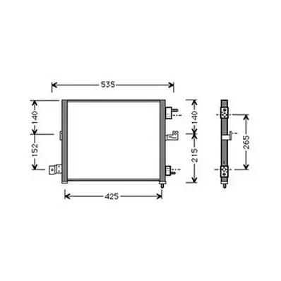 Condenseur de Climatisation pour HYUNDAI ATOS 1998-2003, OEM: 9760602200, Neuf Livraison Express