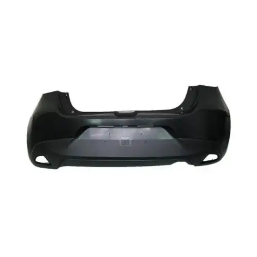 Satisfait Ou Remboursé Pare-chocs arrière pour MAZDA 2 III 2015-2018, Mod. 5 portes, partiellement apprêté, Neuf à peindre