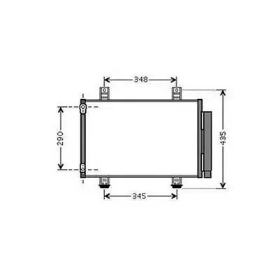 Condenseur de Climatisation pour OPEL AGILA depuis 2008, OEM: 93194055, Neuf Dernière Chance