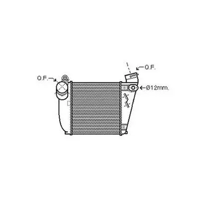 Intercooler pour AUDI A3 I ph.1 1996-2000, OEM: 1J0145803L, Neuf Affaire À Saisir