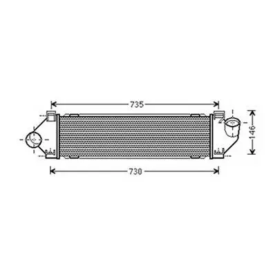 Intercooler pour FORD S-MAX I ph.1 2006-2010, OEM: 1742060, Neuf Prix Choc